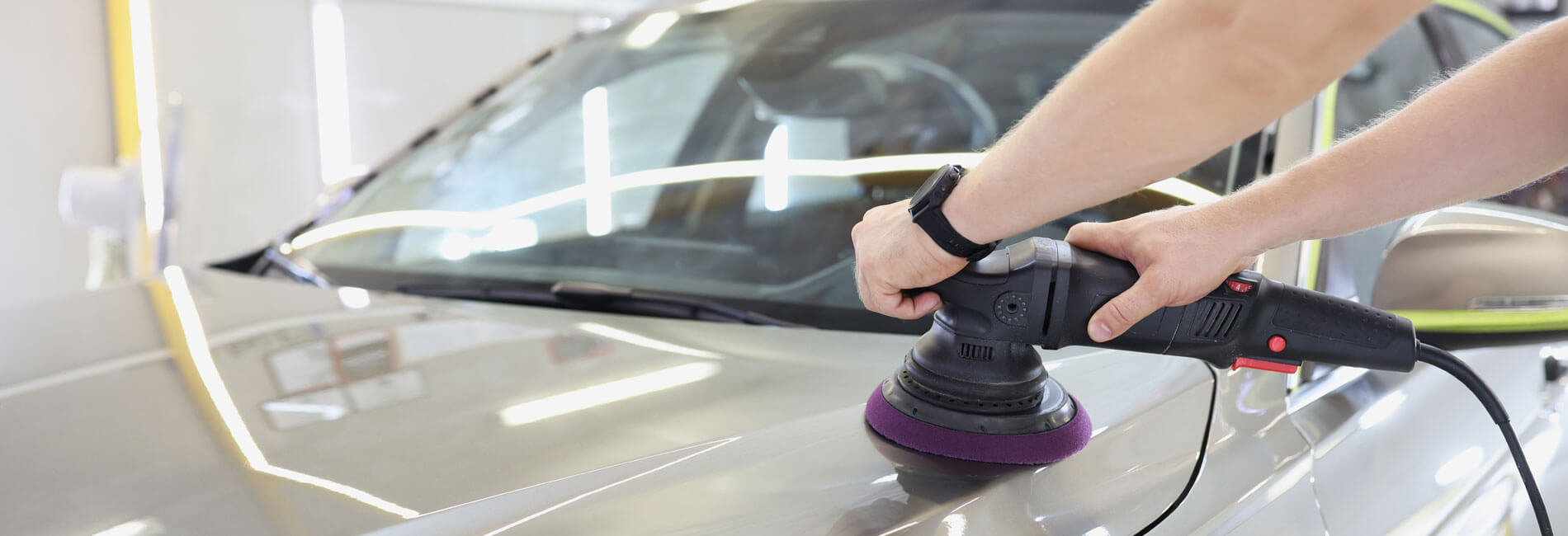 Polishing Car