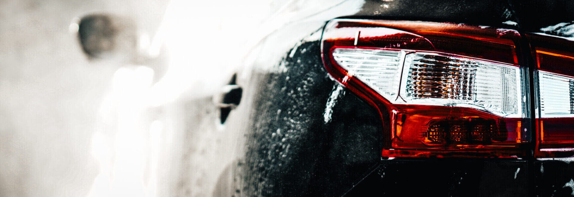 Car Wash Business. Detail Manual Car Wash Banner.